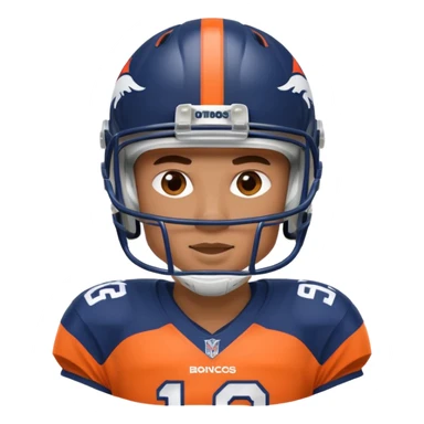 Denver broncos sticker