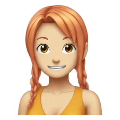 Nami one piece sticker