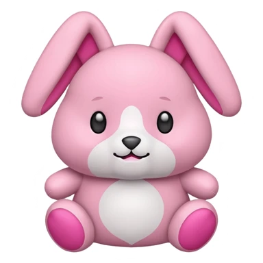 A labubu stuffed toy  sticker