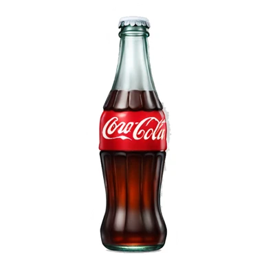 coca-cola glass bottle sticker