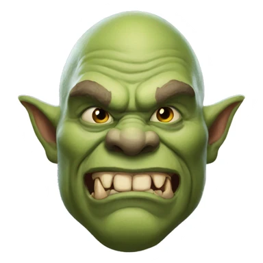 ogre from Dungeons & Dragons super realistic sticker