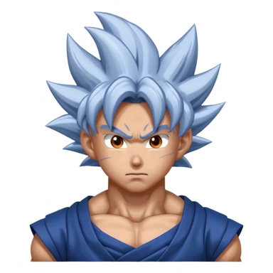 San goku ultra instinct  sticker