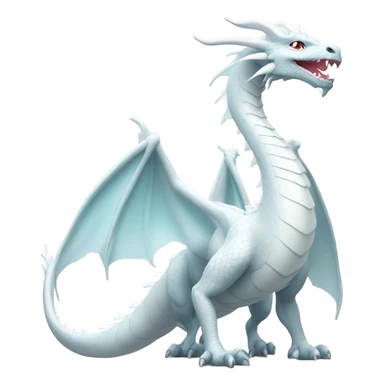 milky dragon sticker