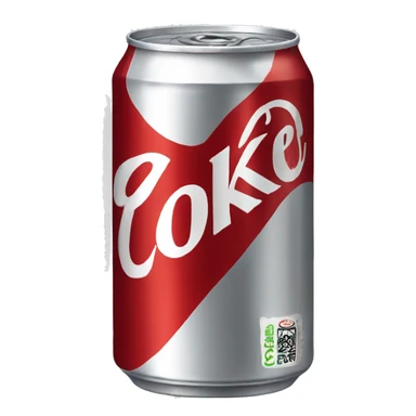 Can of Diet Coke sticker