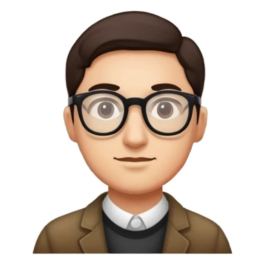 a person visiting a museum with a museum building in the background sticker