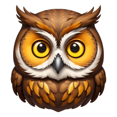 Owl sticker
