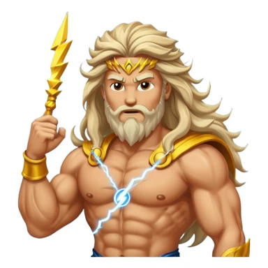 Greek god Zeus sticker