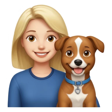 me with my dog  sticker