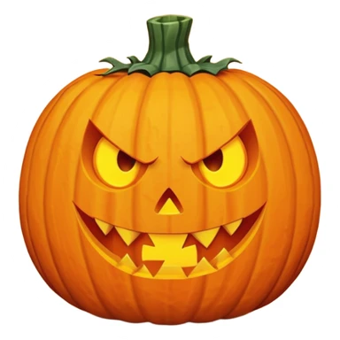 hairdresser nightmare halloween pumpkin sticker