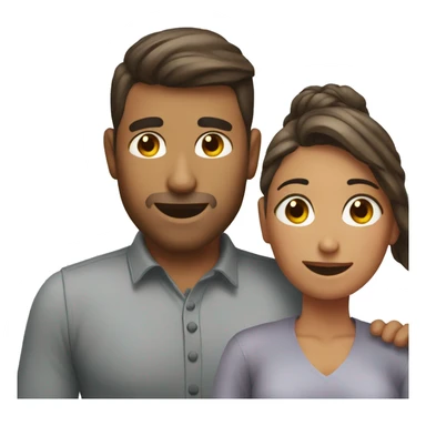 Husband gives wife back rub sticker