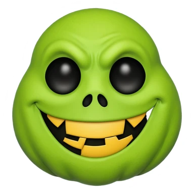 Oogie boogie From nightmare before Christmas As a Emoji sticker