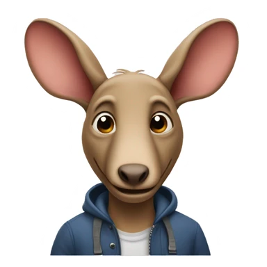 Aardvark guy  sticker