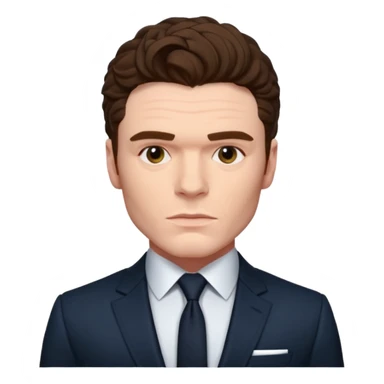 Richard Madden as his character in the Bodyguard TV series. sticker