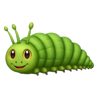 Caterpillar emoji sticker