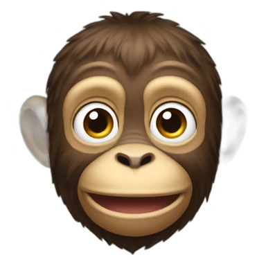 Monkey dit lift sticker