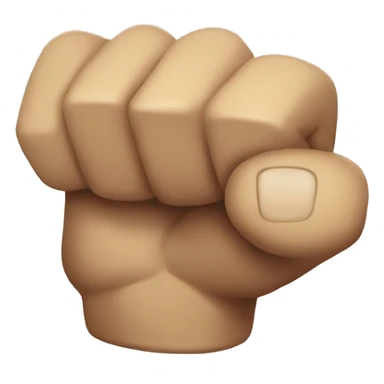 angry fist sticker