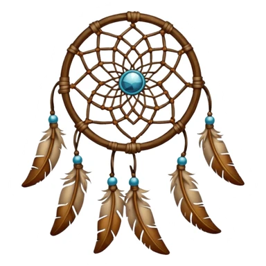 make an old dreamcatcher emoji sticker