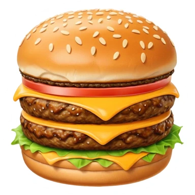 1 Smash burger patty sticker