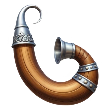 viking horn sticker