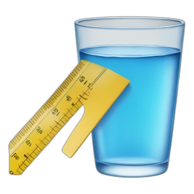 measure-water-with-yellow-ruler sticker
