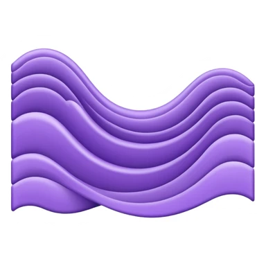 lavender Abstract Border Illustration
 sticker