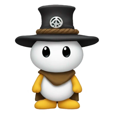 Woodstock as a pilgrim sticker