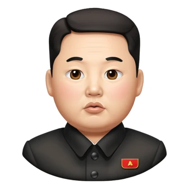 Kim Jong Un sticker
