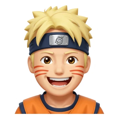 Naruto laugh reactions sticker