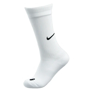 white nike socks sticker