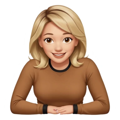 cinematic realistic ultra HD Hilary Duff lies on the floor in black panties and a retro brown pullover sticker