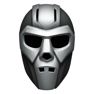 Mf doom mask sticker