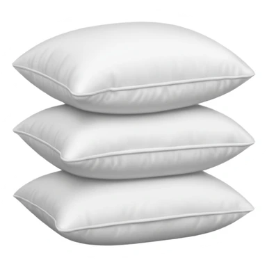 white pillow stack aesthetic  sticker