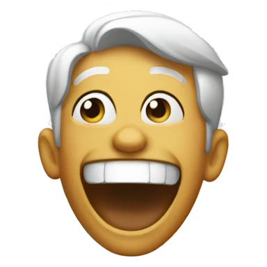 Excited emoji sticker