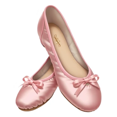 Pink ballet point shoes sticker