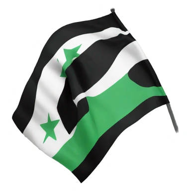 Free Syrian flag  sticker