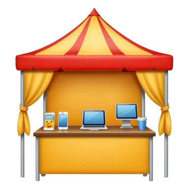 festival booth sticker