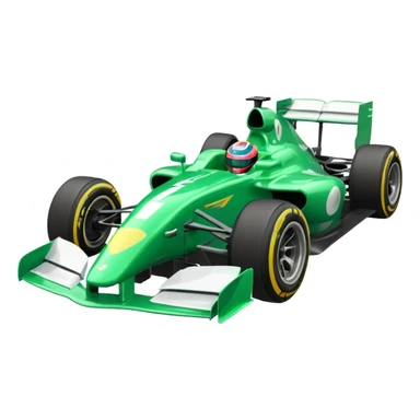 formula 1 green sticker
