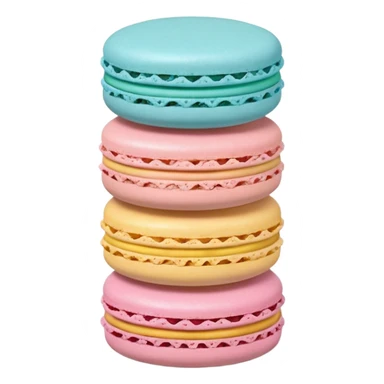 macaron 3d emoji sticker