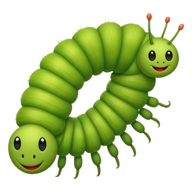 caterpillar sticker