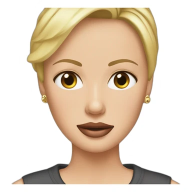 charlize theron wearing t-shirt sticker