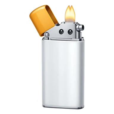 white lighter sticker