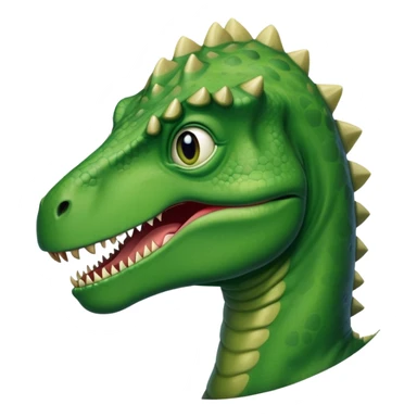 President Biden as a dinosaur sticker