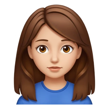 this girl but with brown roots sticker