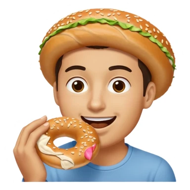 Simit yiyen simit sticker