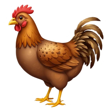 hen sticker