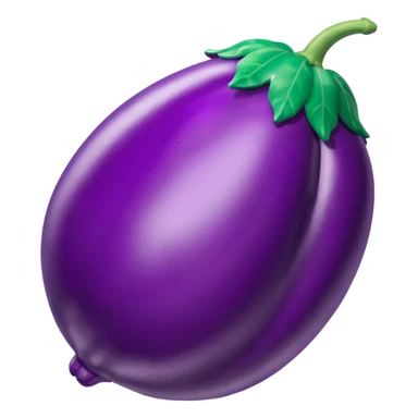 jeff koons inflatable eggplant pinata sticker