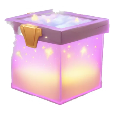 𓂺THE 𓂸MAGIC BOX𓂸𓂺  🄶littery✨box of magic light sticker