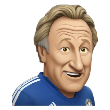 neil warnock smug face sticker