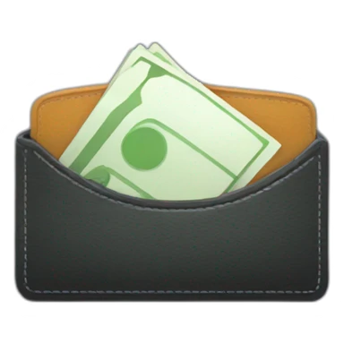 empty wallet no money sticker