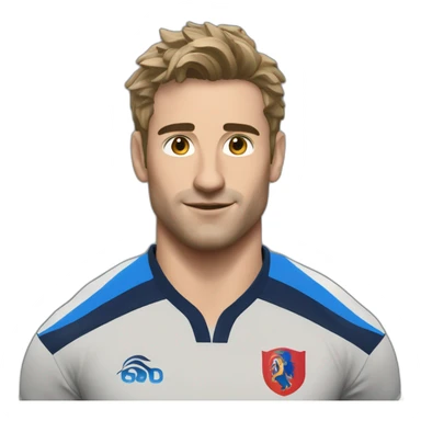 Antoine dupont rugby sticker
